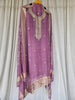 Purplish Pink Heavy Semi-Stitched Premium Suits