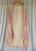 Cream White To Multi Semi-Stitched Premium Suits