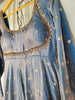 Dual Tone Kanjivaram Soft Silk Anarkali
