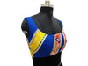 Mosaic Multi Top - Blue (Sleeve Less Variant)