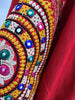 Kutchi Work Dupatta - Red
