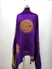 Kutchi Work Dupatta - Purple