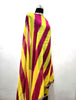 Hand Dyed Lehriya Dupatta Georgette Yellow Pink