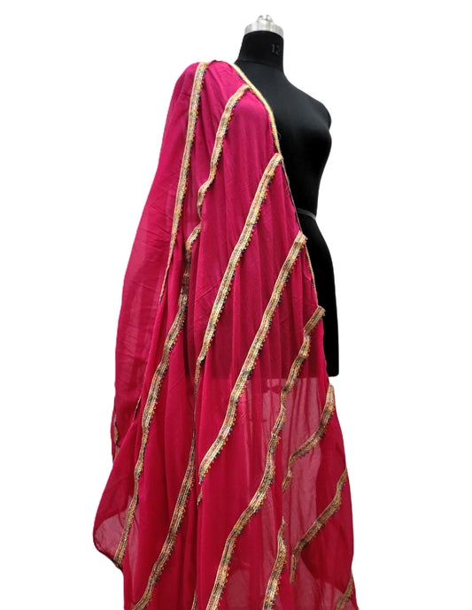 Mal Dupatta Pink