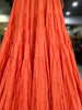 40+ meters Flare Tier Skirt Only -Orange