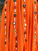 Rang Kodi Raas Skirt - Orange