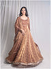 Bronze Bliss Anarkali