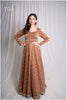 Bronze Bliss Anarkali