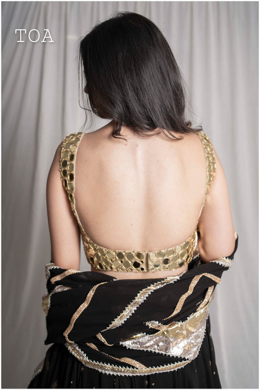 💫Golden Aura Mirror Top💫