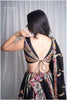 Black V Neck Vintage Vibe Set
