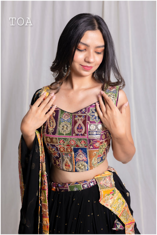 Vintage Vibe SS top with back loop