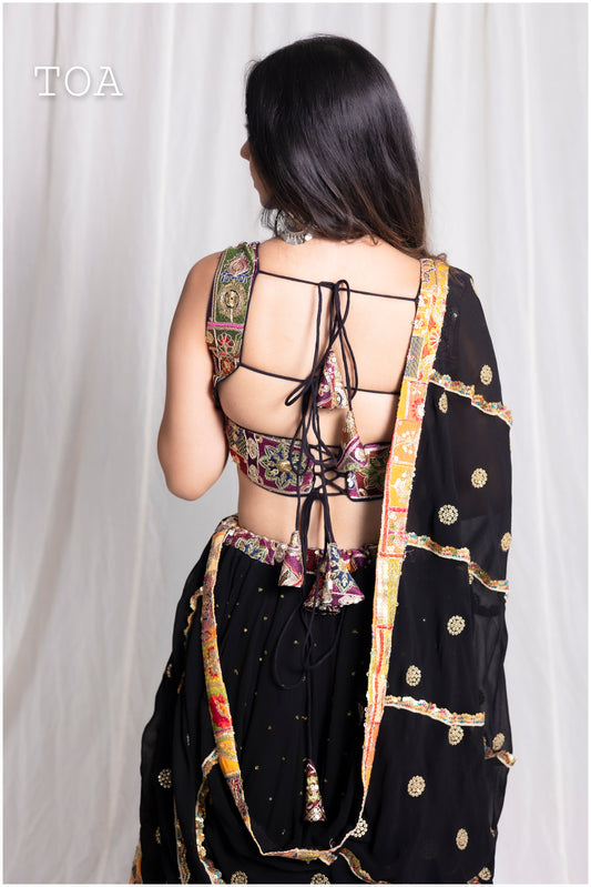 Vintage Vibe SS top with back loop