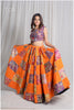 Orange Iconic Box Skirt Only