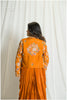 Rustic Drape Design Indo-Western Jacket Set🧡