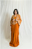 Rustic Drape Design Indo-Western Jacket Set🧡