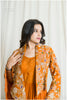 Rustic Drape Design Indo-Western Jacket Set🧡