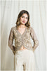 Chickoo to Beige Indo Outfit