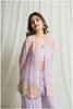 Lilac Organza Jacket Outfit