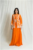 Pulpy Orange Blazer Outfit