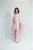 Stunning Blush Pink Embroidered Palazzo Outfit