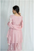 Stunning Blush Pink Embroidered Palazzo Outfit