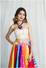 रंगीन Corset Top & Skirt 3.O