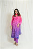 Beautiful Shaded Natural Crepe Suit