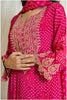 Pink Bandhani Suit