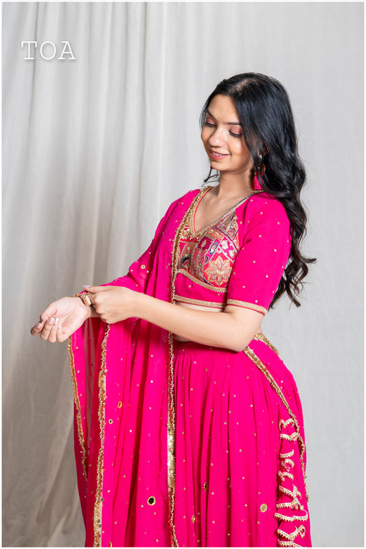 Sequins Sitara Vintage Raani Top EL
