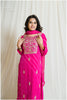 Pure Mothda Bandhani Sharara Outfit