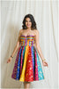 रंगीन Corset Dress 1.O