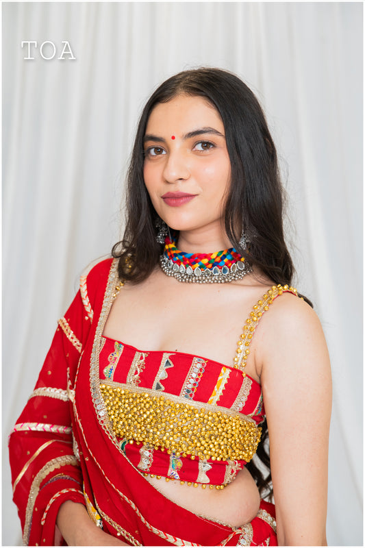 Shades of Border - SP Top - Red