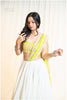 Multi Wooden Beads Top - Lime SLeevless