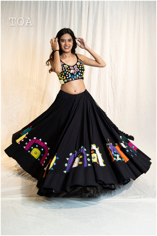 Pop Up ABCD Mirror Patch Set - BL BL BL