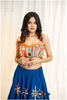 Kashmiri Mirror Work Top - Orange