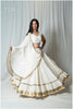 Royal Sunehri Skirt - Off White