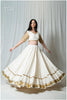 Royal Sunehri Skirt - Off White