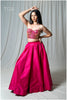 Mirror Corset Set - Hot Pink