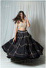 Handloom Jute Shells Spegatti Top Only (Base Black)