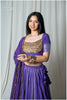 Gold Gleam Purple Top
