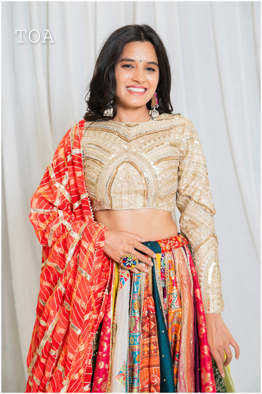 Shades of Border - Satrangi 2.O Top