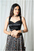 Premium Design Gaji Blouse (Black - SL)