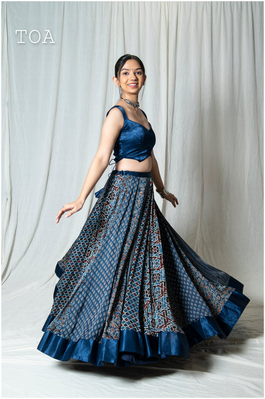 Mashru Magic Set (Indigo Blue - SL)