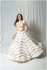 Off White ZigZag Zariya Skirt Only Off White