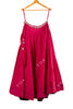 Shells Flower Belt Skirt - Hot Pink
