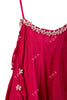 Shells Flower Belt Skirt - Hot Pink
