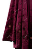 Wine Gajji Mirror Skirt 24 Kalli