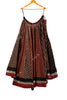 Ajrakh Gamthi Skirt Red & Black