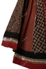Ajrakh Gamthi Skirt Red & Black