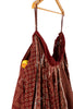 Maroon Ajrakh Gamthi Skirt